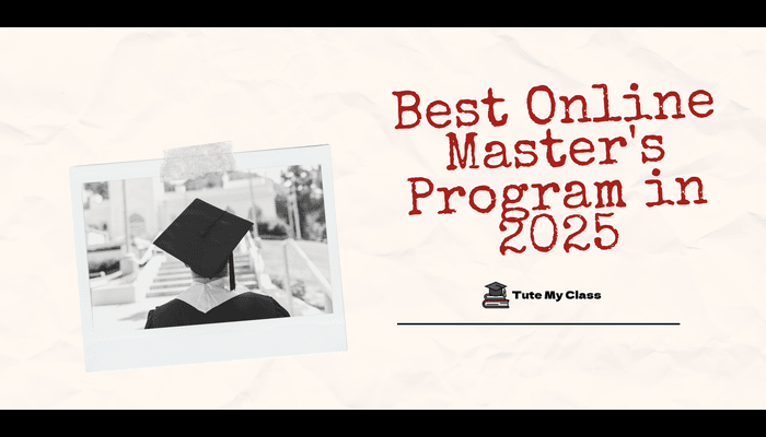 Best Online Master’s Program in 2025